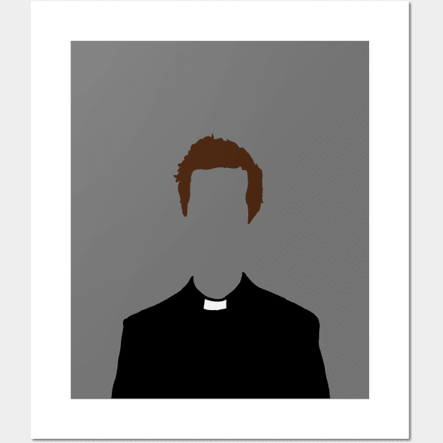 Hot Priest - Inspired by Fleabag Wall Art by tytybydesign